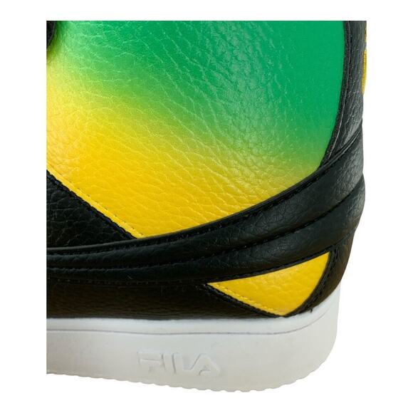 Fila A High Fade Vulc Shoes Mens Size 10.5 High Top Lace Up Synthetic Multicolor - Picture 10 of 12